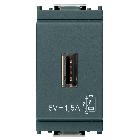 Vimar 16292 Idea Unità alimentazione USB 5V1,5A 1M grigio product photo