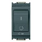 Vimar 16505.10 Idea Interruttore MT 1P+N C10 120-230V grigio product photo