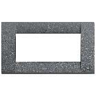 Vimar 16734.46 Idea Placca Classica 4M ardesia product photo