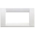 Vimar 16744.01 Idea Placca Classica 4M bianco brillante product photo