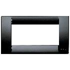 Vimar 16744.16 Idea Placca Classica 4M nero product photo