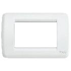 Vimar 16753.01 Idea Placca Rondò 3M bianco product photo