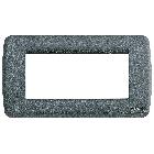 Vimar 16754.46 Idea Placca Rondò 4M ardesia product photo