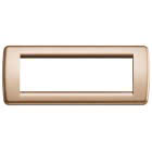 Idea Placca Rondò 6M bronzo metall. product photo
