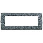 Vimar 16756.46 Idea Placca Rondò 6M ardesia product photo