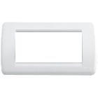 Vimar 16764.01 Idea Placca Rondò 4M bianco brillante product photo