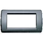 Vimar 16764.15 Idea Placca Rondò 4M grigio grafite product photo