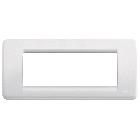 Vimar 16765.04 Idea Placca Rondò 5M bianco product photo