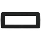 Idea Placca Rondò 6M Silk nero product photo