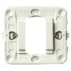 Vimar 17080.B Idea Supporto liscio 1M +griffe bianco product photo