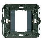 Vimar 17080 Idea Supporto liscio 1M +griffe grigio product photo