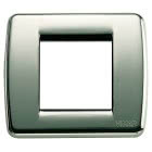 Idea Placca Rondò 1-2M cromo product photo