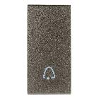 Vimar Ark&eacute; 19021.C.M Tasto 1M simbolo campanello Metal product photo