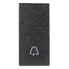 Vimar Arké 19021.C Tasto 1M simbolo campanello grigio product photo