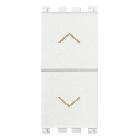 Vimar Arké 19062.B Due pulsanti interblocc.NO+NO 10A bianco product photo
