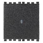 Vimar Arké 19108.2 Pulsante 1P NO 10A assiale 2M grigio product photo