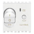 Vimar Arké 19411.10.B Interruttore MTDiff.1P+N C10 10mA bianco product photo