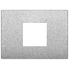 Vimar Arké 19652.79 Placca Classic 2M centrali silver matt product photo
