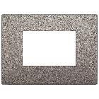 Vimar Arké 19653.04 Placca Classic 3M titanio matt product photo