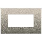 Vimar Arké 19654.13 Placca Classic 4M champagne matt product photo