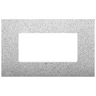 Vimar Arké 19654.79 Placca Classic 4M silver matt product photo