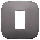 Vimar Arké 19671.29 Placca Round 1M nichel dark product photo