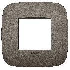 Vimar Arké 19672.80 Placca Round 2M Metal product photo