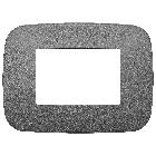 Vimar Arké 19683.22 Placca Round 3M ardesia product photo