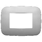 Vimar Arké 19683.30 Placca Round 3M nichel matt product photo