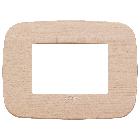 Vimar Arké 19683.53 Placca Round 3M acero product photo