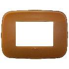 Vimar Arké 19683.62 Placca Round 3M Reflex caramel product photo