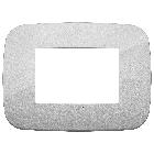 Vimar Arké 19683.89 Placca Round 3M silver product photo