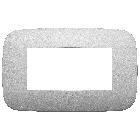 Vimar Arké 19684.23 Placca Round 4M argento matt product photo