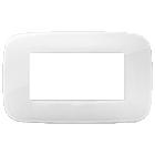 Vimar Arké 19684.66 Placca Round 4M Reflex ghiaccio product photo