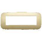 Vimar Arké 19687.27 Placca Round 7M oro product photo