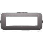 Vimar Ark&eacute; 19687.29 Placca Round 7M nichel dark product photo