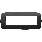 Vimar Arké 19687.81 Placca Round 7M nero product photo