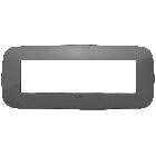 Vimar Arké 19687.82 Placca Round 7M grigio product photo