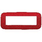 Vimar Arké 19687.85 Placca Round 7M rosso product photo