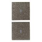 Vimar Arké 19751.M Due mezzi tasti 1M neutro pers. Metal product photo