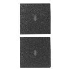 Vimar Arké 19751 Due mezzi tasti 1M neutro pers. grigio product photo