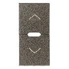 Vimar Arké 19755.2.M Due mezzi tasti 1M simboli frecce Metal product photo