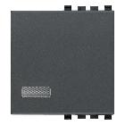 Vimar Eikon 20027 Tasto 2M con diffusore grigio product photo