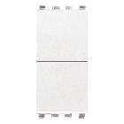 Vimar Eikon 20066.B Due pulsanti indipend. NO+NO 10A bianco product photo