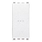 Vimar Eikon 20105.B Deviatore 1P 16AX assiale bianco product photo