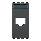 Vimar Eikon 20338.C Adattatore RJ45 AMP Avaya grigio product photo