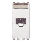 Vimar Eikon 20339.11.B Presa RJ45 Netsafe Cat5e UTP bianco product photo