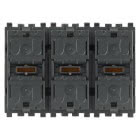 Eikon Tre pulsanti basculanti + relè product photo