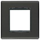 Vimar Eikon 20642.42 Placca Classic 2M Reflex antracite product photo