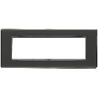 Vimar Eikon 20657.42 Placca Classic 7M Reflex antracite product photo